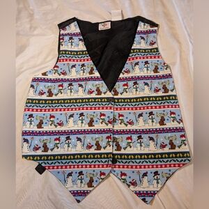 Nutcracker Christmas Woman's‎ Vest Size Medium